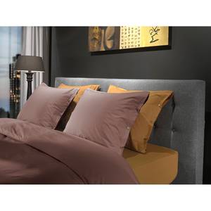 Beddengoed Percale katoen percal - Oud pink - 200x260cm + 2 kussen 60x70cm