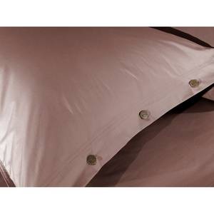 Beddengoed Percale katoen percal - Oud pink - 200x260cm + 2 kussen 60x70cm