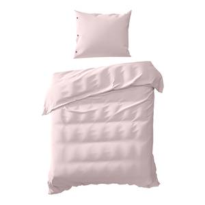 Parure de lit Percale Percale de coton - Rose - 140 x 260 cm + coussin 60 x 70 cm