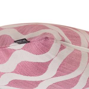 Housse de coussin Minella Coton / Viscose / Polyester / Lin - Rose foncé