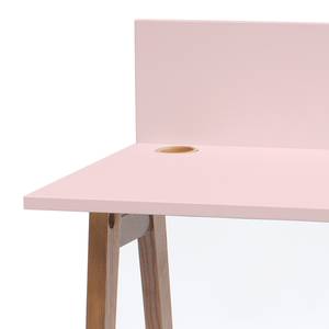 Bureau Ophelia Rose clair - Largeur : 65 cm