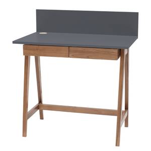 Bureau Ophelia II Grafiet - Breedte: 85 cm