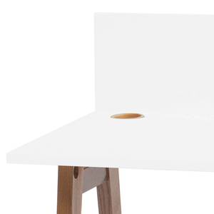 Schreibtisch Ophelia Weiß - Breite: 65 cm