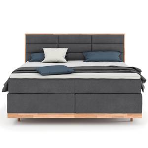 Lit boxspring Linea Charbon - 160 x 200cm - D4 ferme