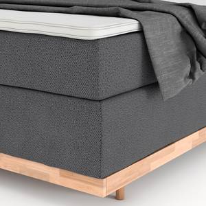 Lit boxspring Linea Charbon - 160 x 200cm - D4 ferme