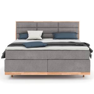 Boxspring Linea Zandgrijs - 180 x 200cm - Tweepersoonsmatras H3/H4