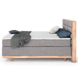 Boxspring Linea Zandgrijs - 180 x 200cm - Tweepersoonsmatras H3/H4