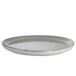 Assiettes HENLEY (lot de 4) Faïence - Gris - Diamètre : 22 cm