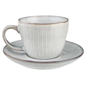 Tasses à café HENLEY (lot de 4) Faïence - Gris