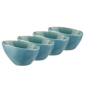 Coupelles DE LA ROYA (lot de 4) Grès - Bleu - Bleu