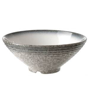 Salatschale Silk (2er-Set) Keramik - Weiß / Grau