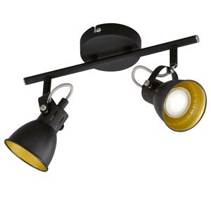 LED-plafondlamp Bobby I ijzer - 2 lichtbronnen