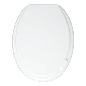 Tavoletta per WC Mop Polimeri termoplastici. Cerniere: materiale plastico - Bianco