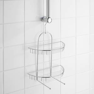 Mensola per doccia Kuopio Acciaio - Argento