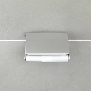 Toilettenpapierrollenhalter Basic Edelstahl - Silber