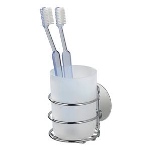 Turbo-Loc tandenborstelbeker Eperny staal/polypropeen - zilverkleurig