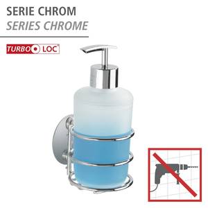 Distributeur de savon Turbo-Loc Fireside Acier / Polypropylène - Argenté