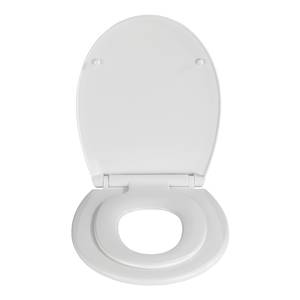 Siège WC Syros Thermoplast, fixation : Matière plastique - Blanc