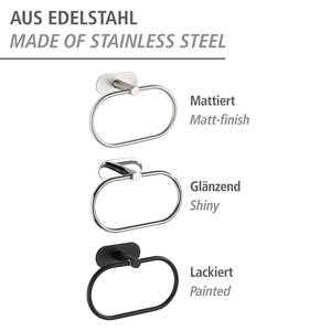 Handtuchring Orea Edelstahl - Silber