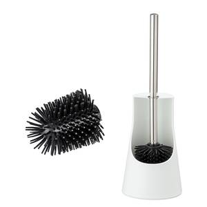 Brosse WC Arese Matière plastique / Silicone - Blanc