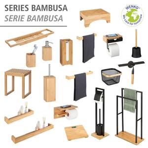 Wandregal Bambusa Bambus - Braun