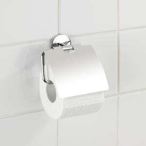 Wc-rolhouder Cuba II zink drukgieting - zilverkleurig