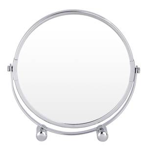Specchio da tavolo Mera Acciaio - Argento