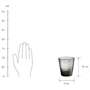 Glas WATER COLOUR Farbglas - Grau