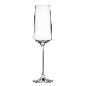 Champagnerflöte WINE & DINE Kristallglas - Transparent