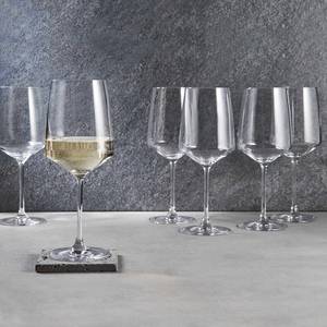 Weißweinglas WINE & DINE Kristallglas - Transparent
