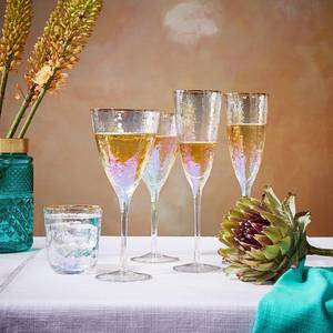 Champagnerflöten-Set SMERALDA (6er-Set) Klarglas - Transparent