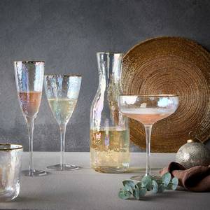 Champagnerflöten-Set SMERALDA (6er-Set) Klarglas - Transparent