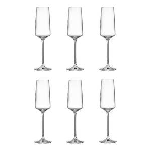 Flûtes à champagne WINDE & DINE (6) Verre cristallin - Transparent