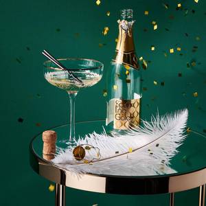 Champagnerglas GOLDEN TWENTIES (4er-Set) Klarglas - Transparent
