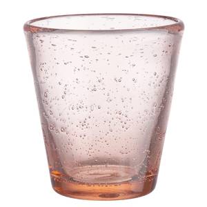 Glas WATER COLOUR Farbglas - Rosa