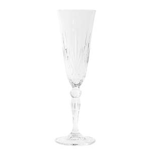 Flûte à champagne CRYSTAL CLUB Verre cristallin - Transparent
