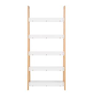 Scaffale a scala LINDHOLM Bianco - Legno parzialmente massello - 80 x 180 x 40 cm