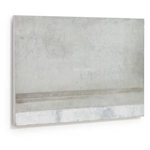 Canvas Vespera II Foglie - Grigio - 60 cm × 3 cm