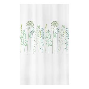 Douchegordijn Botanica polyester PVC - groen