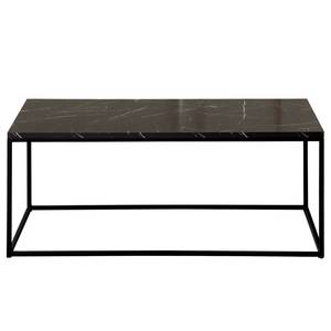 Table basse Ravello Imitation marbre noir