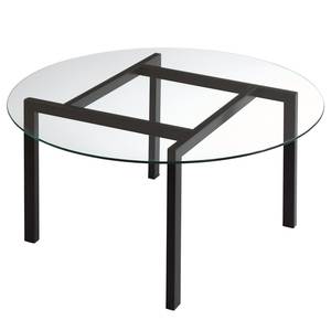 Tavolino da salotto Burbank Vetro / Metallo