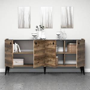 Sideboard Korfu Walnuss Dekor