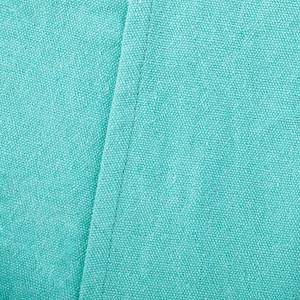 Fauteuil suspendu Malero Coton / Polyester - Turquoise / Blanc
