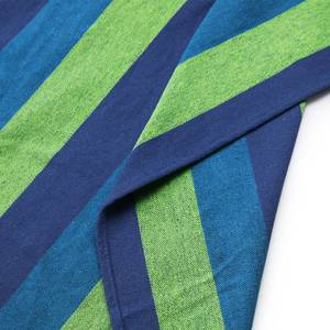 Hangmat Tazar katoen/polyester - Blauw/groen