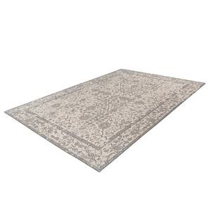 Kurzflorteppich Percy 100 Baumwolle / Polyester - Creme - 80 x 150 cm