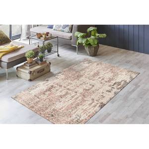 Kurzflorteppich Percy 200 Baumwolle / Polyester - Rostbraun - 160 x 230 cm