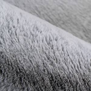 Hoogpolig vloerkleed Saika 100 polyester PVC - Antraciet - 120 x 170 cm