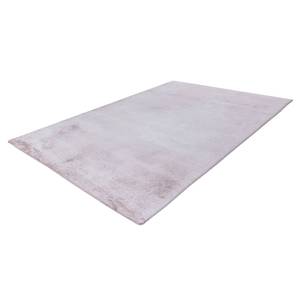 Hoogpolig vloerkleed Saika 100 polyester PVC - Roze - 160 x 230 cm