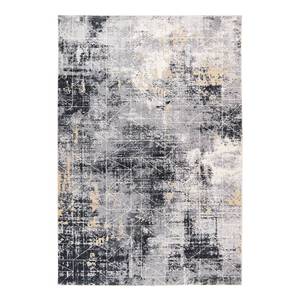 Kurzflorteppich Ilian 700 Polyester PVC - Grau - 80 x 150 cm