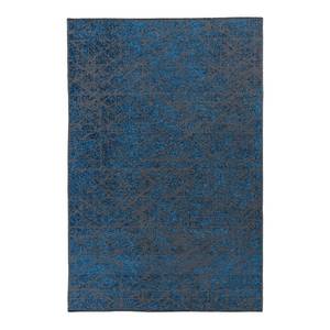Kurzflorteppich Kalevi 200 Polyester PVC - Blau - 120 x 170 cm